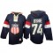 Olympic Hockey Premier Men's T. J. Oshie Team USA Jersey: Sawyer Hooded Sweatshirt Navy Blue #74