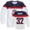 Olympic Hockey Premier Men's Jonathan Quick Team USA Jersey: 2014 White #32 Home