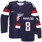 Olympic Hockey Authentic Men's Joe Pavelski Team USA Jersey: 2014 Navy Blue #8 Away